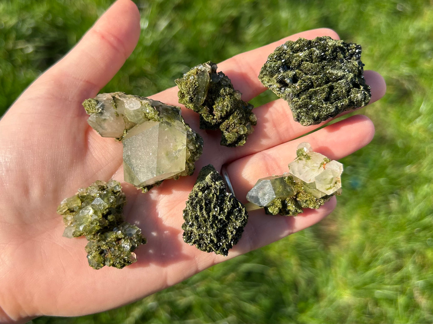 Green Forest Epidote - Lilith and Athena Wholesale