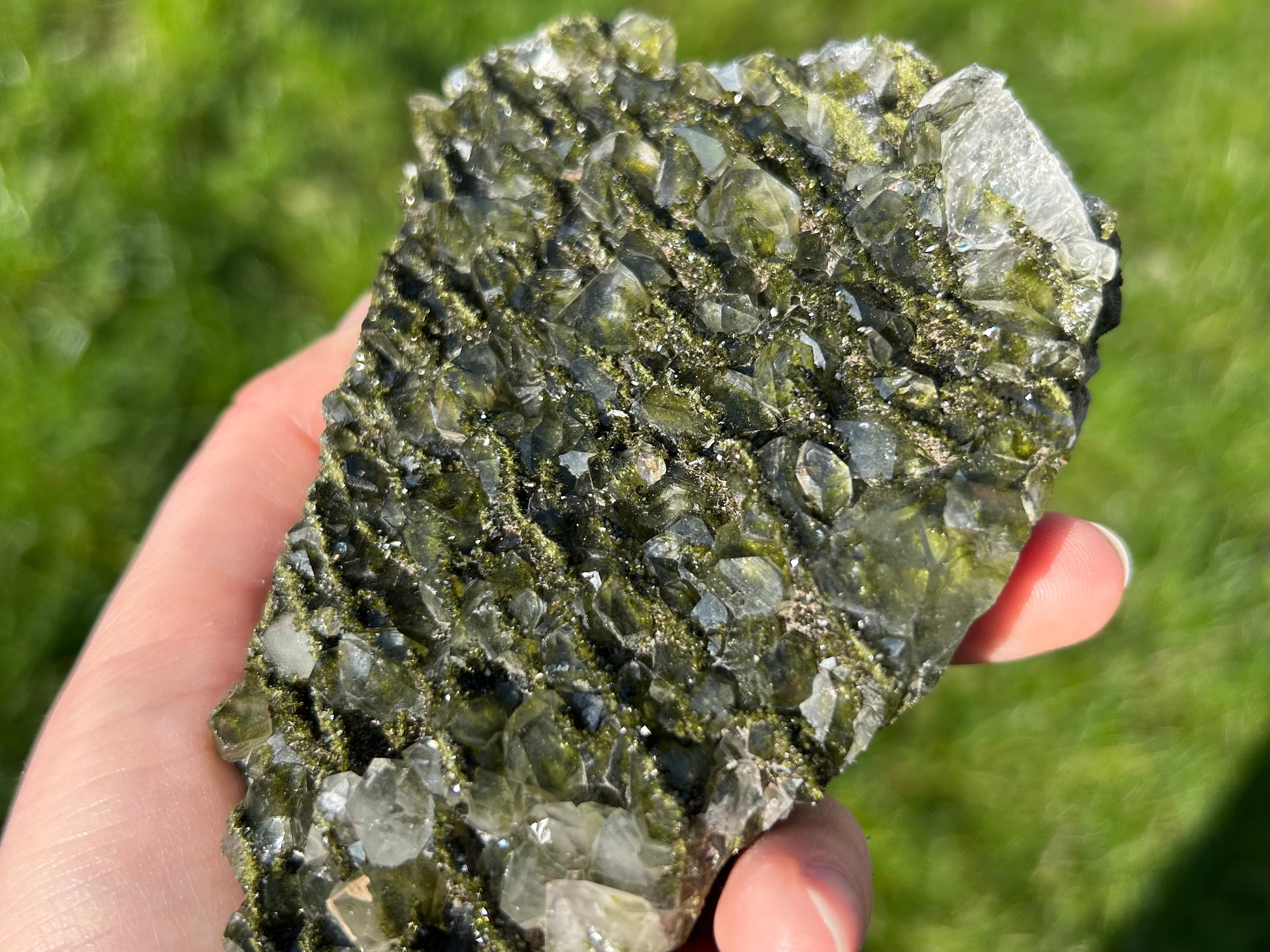 Green Forest Epidote - Lilith and Athena Wholesale