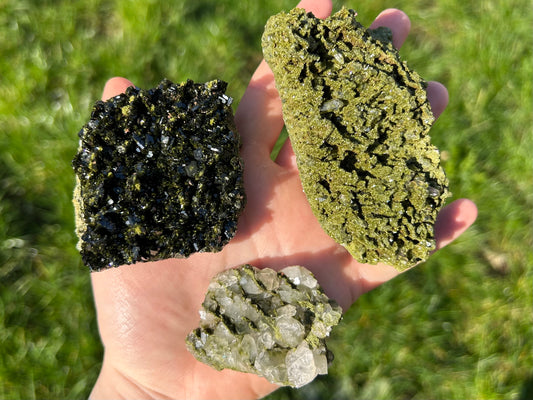 Green Forest Epidote - Lilith and Athena Wholesale