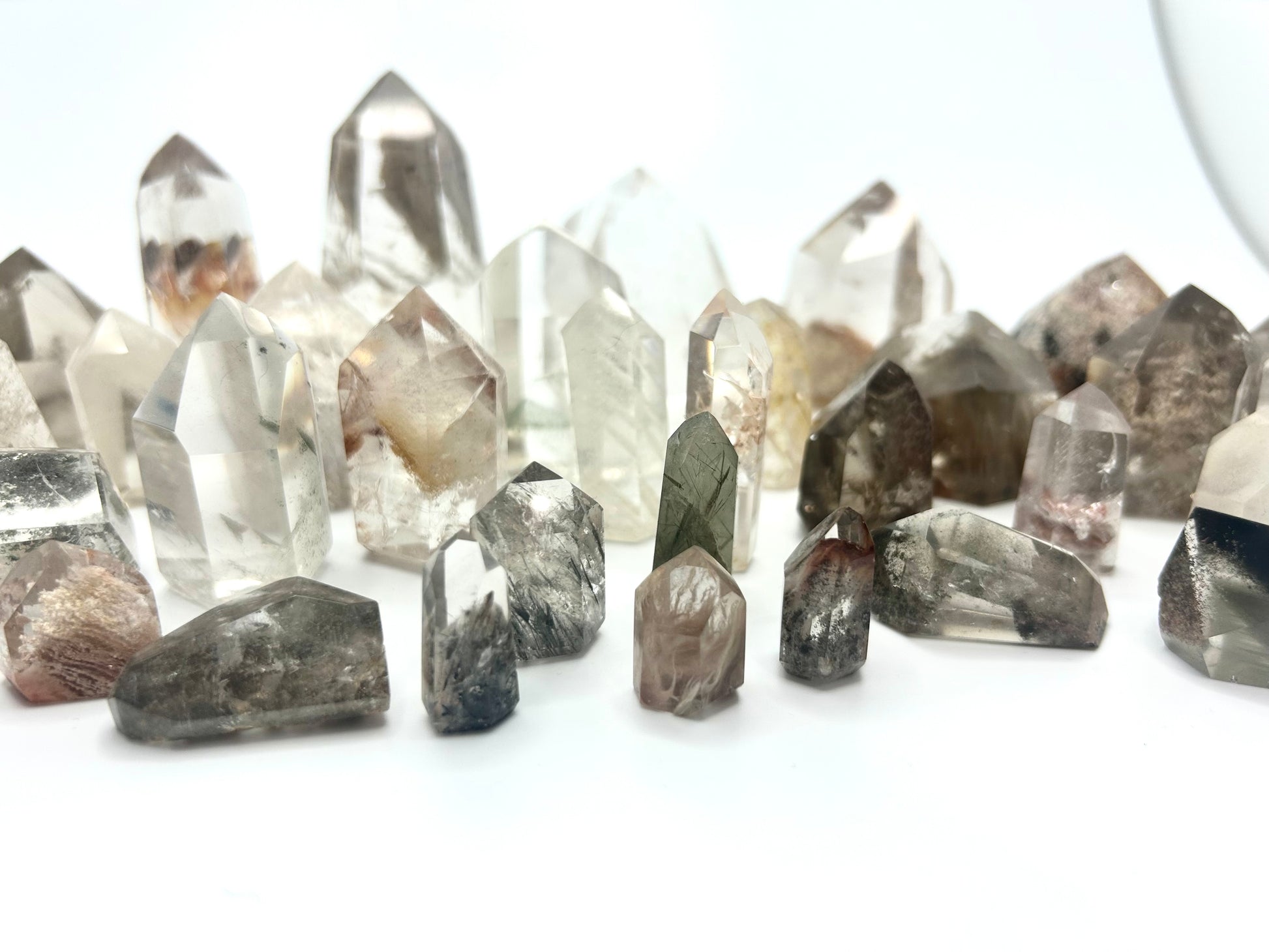 A+ Quality Mixed Inclusion Quartz - Lilith and Athena Wholesale