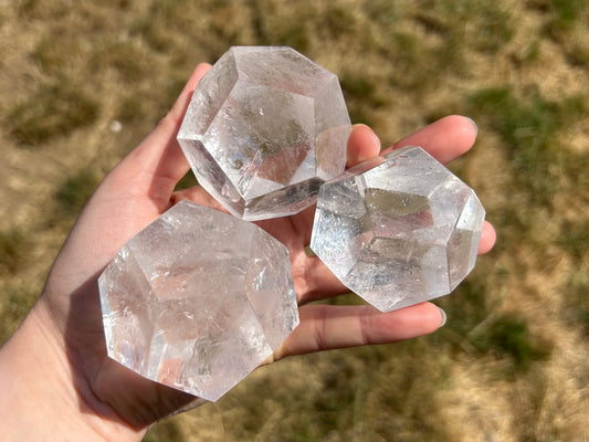 Clear Quartz Dodecahedrons Large - Lilith and Athena Wholesale