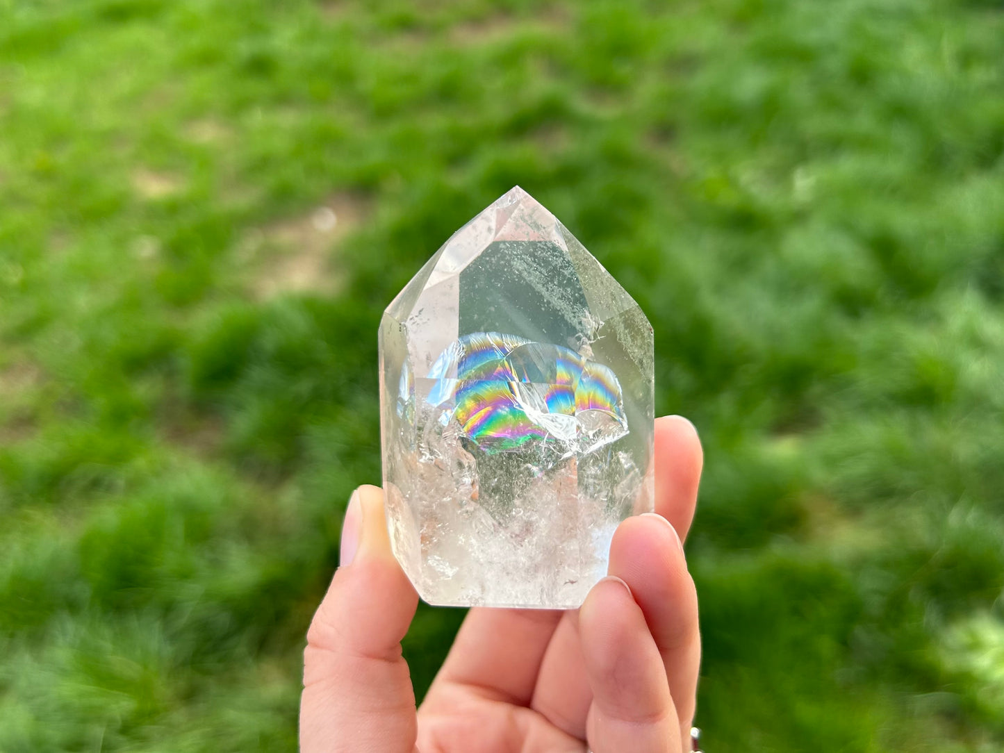 A+ Green Phantom Lodolite Quartz - Lilith and Athena Wholesale
