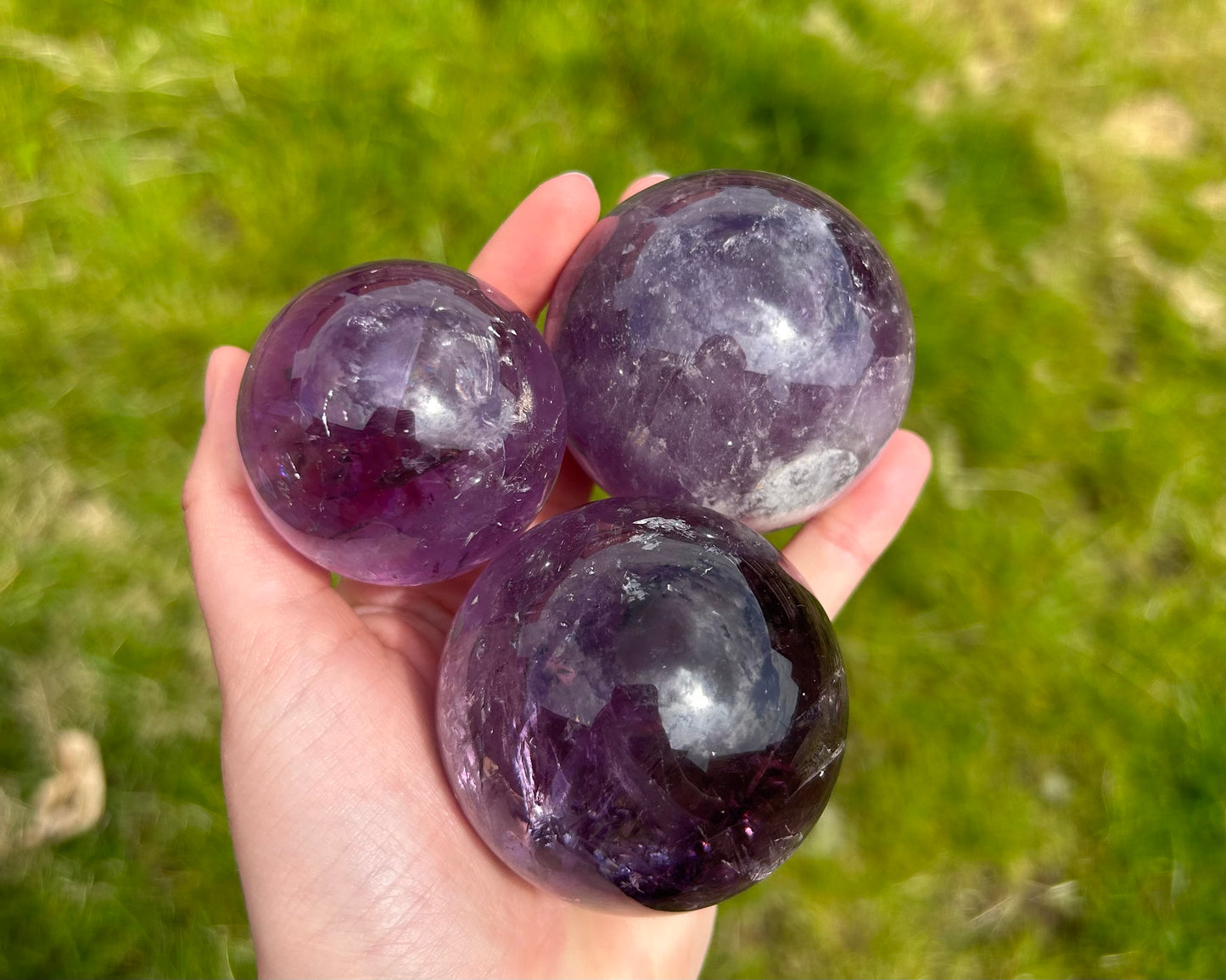 Amethyst Spheres - Lilith and Athena Wholesale