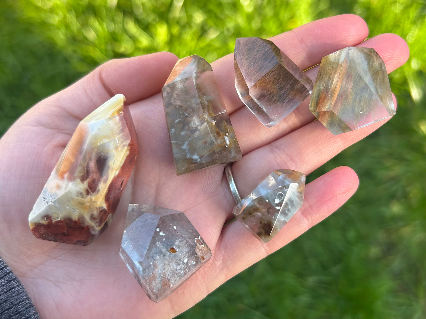 AAA+ Amphibole Quartz - Lilith and Athena Wholesale