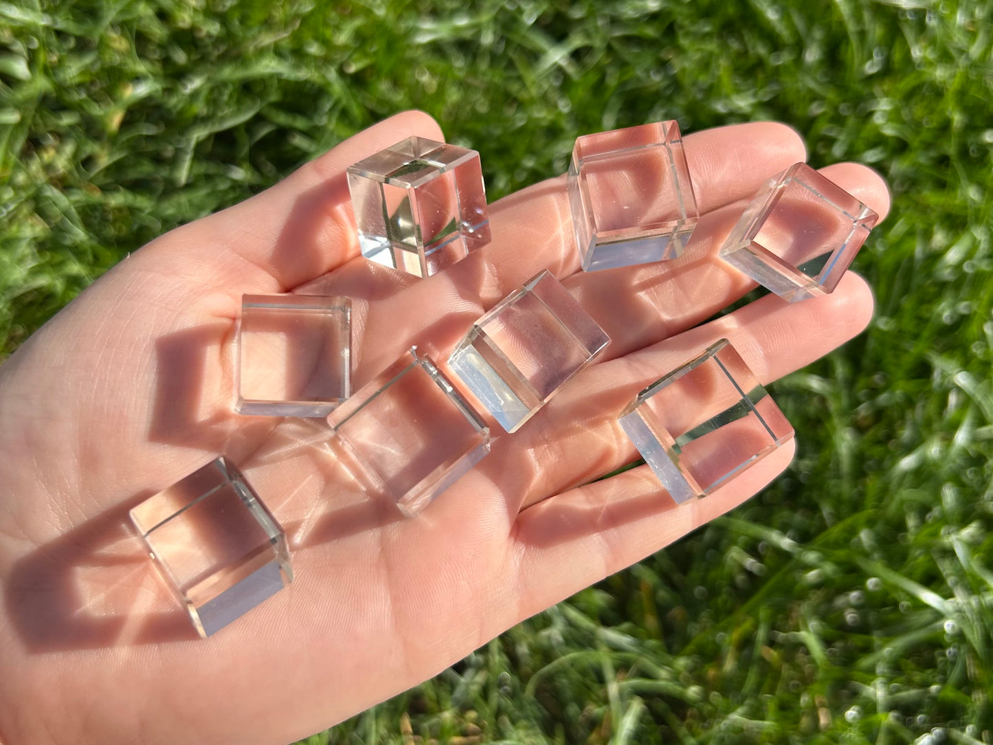 Clear Quartz Cubes Gem Grade