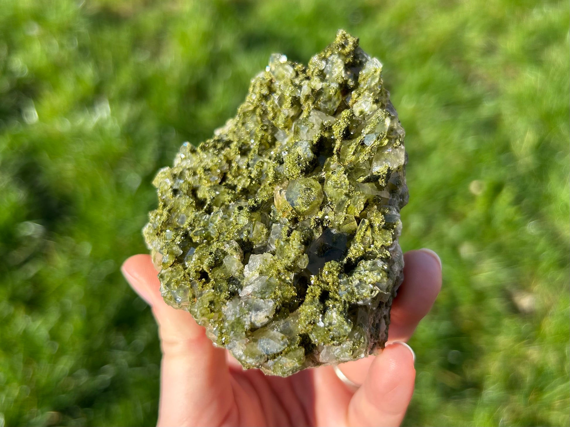 Green Forest Epidote - Lilith and Athena Wholesale