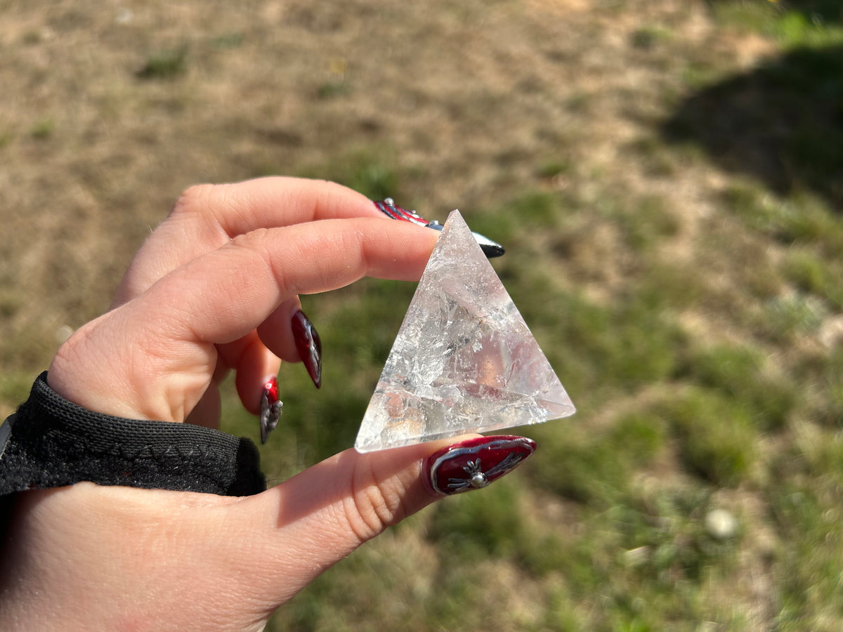 Clear Quartz Tetrahedrons