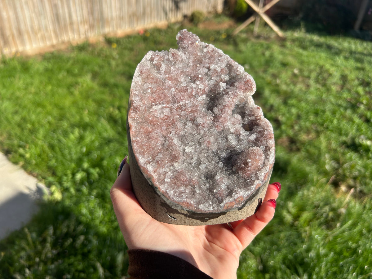 Rainbow Amethyst Cut Bases